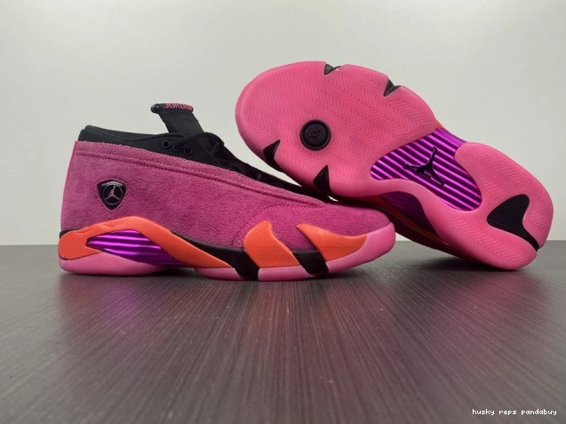 Cheap Husky (W) 14 DH4121-600 Retro Shocking Low Jordan Pink 0707